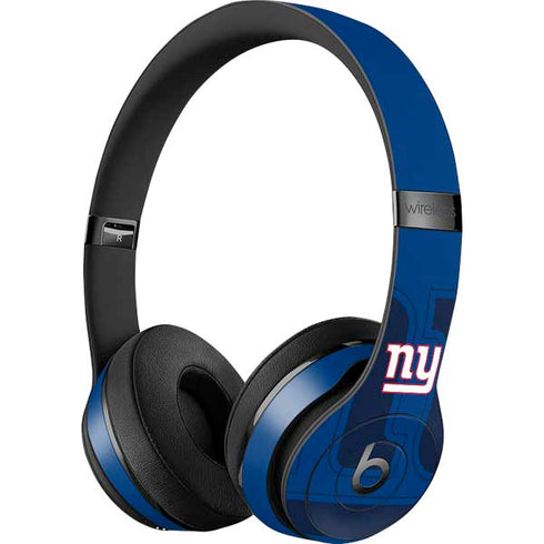 NFL New York Giants Double Vision Beats Solo 3 Wireless Skin